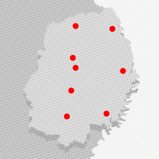 岩手県地図のイメージ