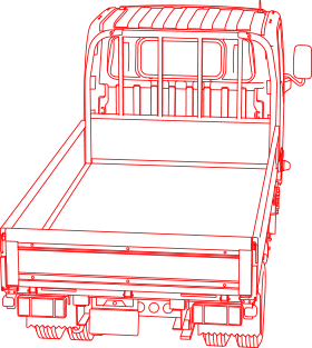 トラックのイラスト